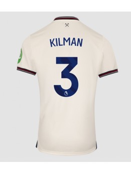 Muži Futbalové oblečenie West Ham United Max Kilman #3 2025-26 Krátky Rukáv - Preč